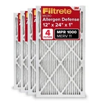 Filtrete 12X24X1 Furnace Air Filter, Merv 11, Mpr 1000, Micro Allergen Def.... Fixed Price $73.64.