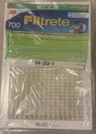 3M Filtrete Air Filter 14X20X1 (merv 8) (mpr 700) Pack New. Fixed Price $29.50.