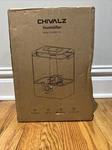 Chivalz Humidifier YZY6001-KC Quiet Operation, Night Light, Topfill Design 6L/AO. Fixed Price $39.99.