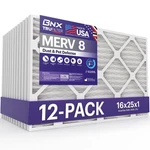 Bnx Trufilter 16X25X1 Air Merv 8 (12-PACK) Made In Usa Dust & Pet Def. Fixed Price $119.98.