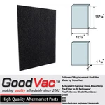Goodvac Carbon Prefilters For Fellowes Aeramax 300 290 DX95. Fixed Price $12.95.