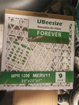 Ubeesize Reusable Air Filter 20X20X1 Mpr 1200 MERV11 9PACK. Fixed Price $19.99.