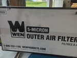 Wen 5-MICRON Industrial-strength Outer Air Filter, Two Pack (for The 3415). Fixed Price $15.00.