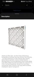 Air Handler 2EKH2 Pleated FILTER,24X24X4,MERV 8 Pk 6. Fixed Price $99.99.