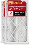 14X20X1 Furnace Air Filter, Merv 11, Mpr 1000, Micro Allergen Defense, 3-MONT. Fixed Price $59.99.