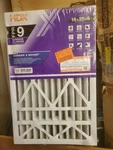 HDX16 In. 25 5" Carrier Replacement Pleated Air Filter Fpr 9, Merv 11. Fixed Price $37.99.
