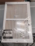 Metal-fab Return Grill 14X8 White MFRG148W. Fixed Price $15.00.