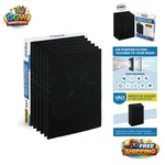 Honeywell-compatible 6 Pre-cut Air Filters Quality Carbon Fiber For Clean. Fixed Price $31.65.