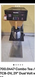 Bunn 35700.0447 Commercial Combo Tea / Coffee Brewer Itcb-dv, 29" Dual Volt. Fixed Price $500.00.