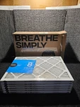 (qty 6) Simply 14X20X1 Air Filter, Merv 8, Mpr 600 For Home Furnace, Hvac. Fixed Price $37.50.