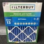New Filterbuy Merv 13 Indoor Air 16X20X2 - Pack Of. Fixed Price $34.99.