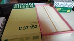 Mann Air Filter ( Ref: LX684 5307WS 042-1595 0421595 42472. Fixed Price $15.00.