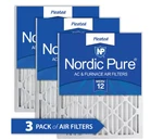 Nordic Pure 24 In. X Allergen Pleated Merv 12 Air Filter (3-PACK). Fixed Price $42.25.