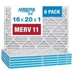 Aerostar 16X20X1 Merv 11 - Count Pleated Hvac, Furnace & Air Conditioner.... Fixed Price $70.02.