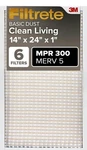 Filtrete 14X24X1 Air Merv 5, (6PK) Furnace Filters For Home Hvac, .... Fixed Price $36.00.