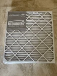 Filters 21.5X23.25X1 (actual Size) Accumulair Platinum (16 Pack). Fixed Price $49.99.
