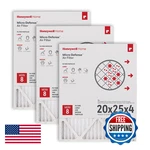 Honeywell Home 20X25X4 Merv 8 Furnace Air Filter Pack CF100A1025-3PKAM. Fixed Price $153.74.
