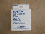 Boston Air Cleaner Replacement Filter 25770 New Sealed For Models 2579 2580. Fixed Price $18.00.