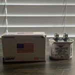 Amrad USA2027 Oval Run Capacitor Uf Mfd 370 / 440 Volt Made In. Fixed Price $7.99.