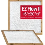 Aaf Flanders Ez Flow Ii 16" X 20" H 1" Fiberglass Air Filter 12 Pk. Fixed Price $54.89.