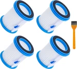 Hepa Filter For Inse N5S N5T S6T S6P Pro Vacuums Washable 4-PACK + Brush. Fixed Price $23.99.