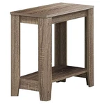 Monarch Specialties Accent End Side Lamp Table With Shelf 24INX12INX22IN. Fixed Price $98.73.