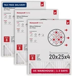 Honeywell Home 20X25X4 Merv 8, Furnace Air Filter, Pack (CF100A1025-3PKAM). Fixed Price $182.86.