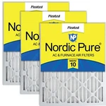 Nordic Pure 16X16X2 (15 1/2 3/4) Pleated Merv 10 Air Filters P.... Fixed Price $55.43.