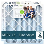 Filti 7500 Pleated Home Hvac Furnace 16 X 20 Merv 13 Air Filter (2 Pack). Fixed Price $30.99.