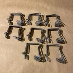 4" Air Filter Holding Clip 75 Pack Handler Spring Fastener C-89H. Fixed Price $49.99.