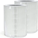 3-IN-1 Hepa Activated Carbon Filter For Air Purifier Hestom NDAP-01 02 2PK. Fixed Price $85.99.