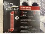Dryer Vent Kit, Builders Best Over-the-top Made In Usa. Fixed Price $45.00.