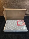 (qty 4) True Blue Allergen Protection 16X25X1 Air Filter, Merv 11 316251.4. Fixed Price $37.50.