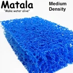 Blue Matala 1/2 Sheet Pond Filter - 24"X 39" Medium Density Media. Fixed Price $56.99.