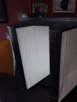 Air Handler 4PY76 24X24X12 V Bank Filter( Damaged Filter). Fixed Price $42.99.