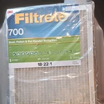 4PACK Filtrete 18X22X1 Air Filter Mpr 700 Dust Pollen Pet Dander 3M Sealed. Fixed Price $34.99.