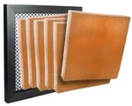 12 X 24 Pads-n-frame (6) MERV8 Hvac Orange Filters & (1). Fixed Price $116.20.