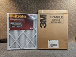 (qty 2) 3M Filtrete 20X24X1 Hvac Furnace Air Filter, Mpr 1000 Merv 11 Rating. Fixed Price $42.50.