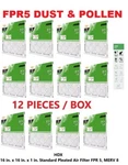 12 Filters Hdx 16 In Furnace Air Fpr 5 Dust & Pollen Merv 8. Fixed Price $29.95.