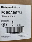 Pack - Honeywell FC100A1037U 20 In X 25 Merv 11, Replacement Media Filter. Fixed Price $115.00.