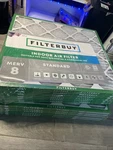 Lot 12 Filterbuy 22X24X1 Merv 8 Pleated Air Filters Hvac Furnace. Fixed Price $50.00.