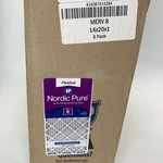 Nordic Pure 14X20X1 Merv 8 Pleated Furnace Air Filters 6 Pack. Fixed Price $49.77.