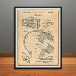 1958 Lennox Hammock Filter Patent Print Art Drawing Poster. Fixed Price $37.95.