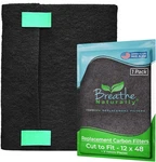 Breathe Naturally Universal Cut To Fit Activated Carbon Air Filter - 1 Pack. Fixed Price $21.82.