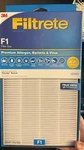 Filtrete F1 3M Premiun Allergen, Bacteria Virus True Hepa Air Purifier Filter. Fixed Price $60.00.