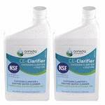 Orenda Ce Clarifier Chitosan Plus Enzyme All Natural Pool Cleaner 1 Quart, 2 Pk. Fixed Price $36.15.