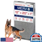 Lifesupplyusa 12X20X1 Merv 8 Washable Reusable Electrostatic Furnace Filter. Fixed Price $58.25.