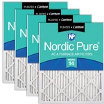 Nordic Pure 16X25X1 (actual Size: 15 1/2 24 3/4) Pleated Air Filters .... Fixed Price $67.83.