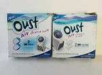 Oust Air Cleaner Refill 3M Filters Removes Dust Pollen Smoke Lot Of 2 See Descri. Fixed Price $9.95.