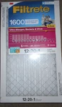 Filtrete 12X20X1 Ultra Allergen Bacteria And Virus Filter, 1600 Mpr 4 Pack. Fixed Price $50.14.